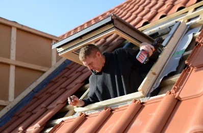 Pose de fenêtres de toit Velux à Coiserette